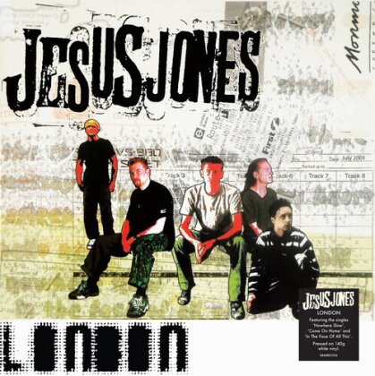 Jesus Jones - London (2022 Reissue, Demon/Edsel, 140 Gramm, White Vinyl, LP)