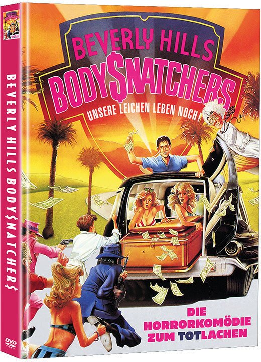 Beverly Hills Bodysnatchers (1989) Cover A, Limited Edition, Mediabook, 2 DVDs
