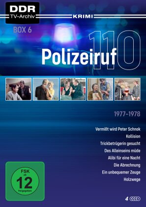 Polizeiruf 110 - Box 6: 1977-1978 (DDR TV-Archiv, 4 DVD)