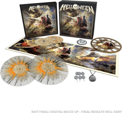 Helloween - Helloween (Boxset, Atomic Fire Records, Black Vinyl, 2022 Reissue, Limited Edition, 2 LPs)