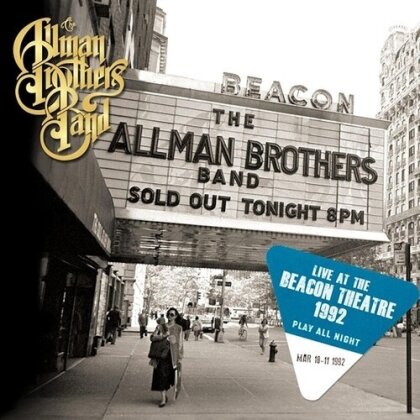 Allman Brothers Band - Play All Night: Live At The Beacon Theatre 1992 (2022 Reissue, Allman Brothers Band, 2 CDs)