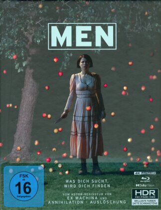 Men - Was dich sucht, wird dich finden (2022) (Édition Limitée, Mediabook, 4K Ultra HD + Blu-ray)