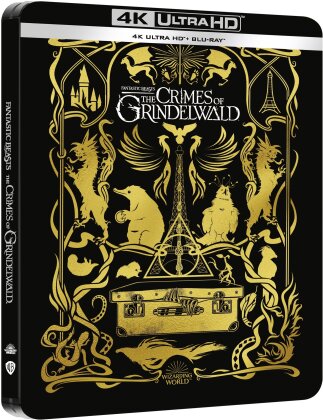 Fantastic Beasts 2 - The Crimes of Grindelwald (2018) (Limited Edition, Steelbook, 4K Ultra HD + Blu-ray)