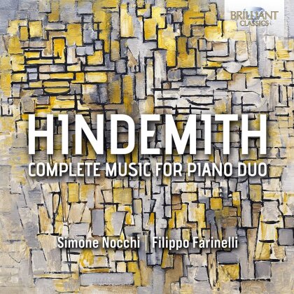 Simone Nocchi, Filippo Farinelli & Paul Hindemith (1895-1963) - Complete Music For Piano Duo