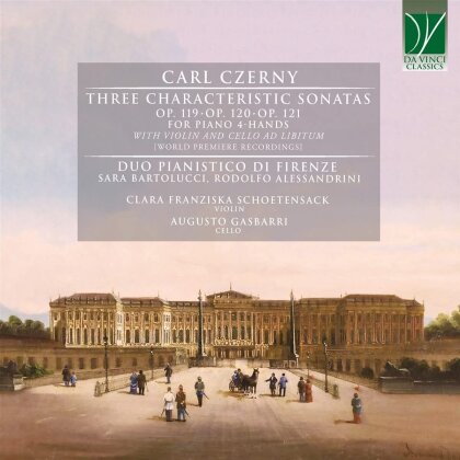 Carl Czerny (1791-1857), Clara Franziska Schoetensack, Augusto Gasbarri & Duo Pianistico Di Firenze - Three Characteristic Sonatas