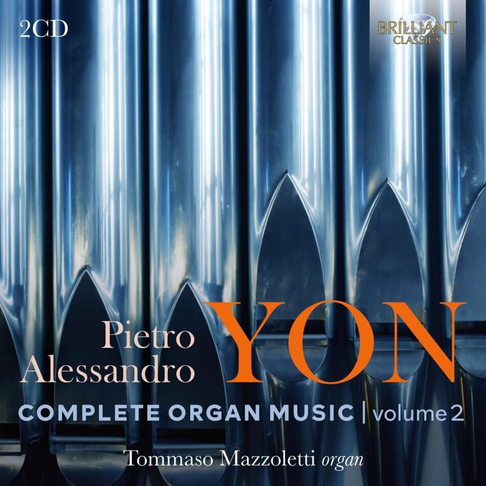 CDs)　Pietro　Complete　Tommaso　Organ　(2　Yon　Music　(1886-1943)　Alessandro　Vol.　by　Mazzoletti