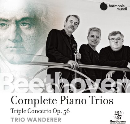 Trio Wanderer & Ludwig van Beethoven (1770-1827) - Complete Piano Trios and Triple Concerto (5 CDs)