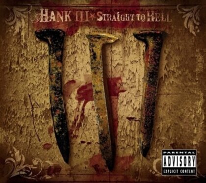 Hank Williams III (Hank3) - Straight To Hell (2022 Reissue, Curb Records, Red Vinyl, 2 LPs)