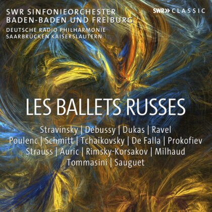 Georges Auric (1899-1983), SWR Sinfonieorchester Baden-Baden und Freiburg & Deutsche Radio Philharmonie Saabrücken und Kaiserlautern - Les Ballets Russes (10 CDs)