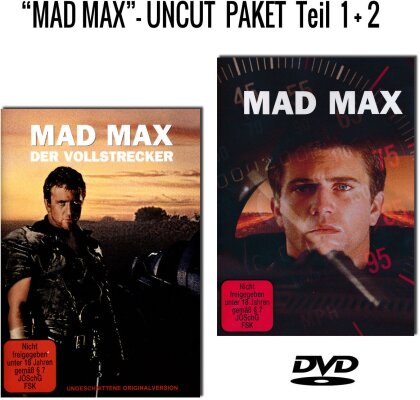Mad Max (1979) / Mad Max 2 - Der Vollstrecker (1982) (Limited Edition, Uncut, 2 DVDs)