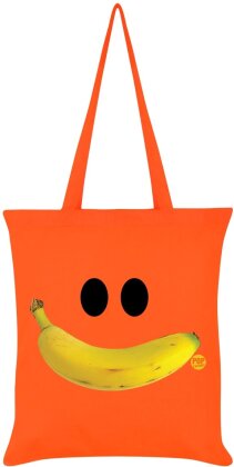 Pop Factory: Banana Smile - Orange Tote Bag