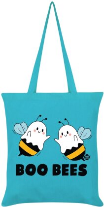 Pop Factory: Boo Bees - Azure Blue Tote Bag