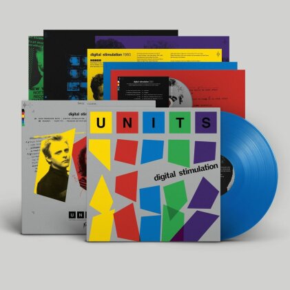 Units - Digital Stimulation (2022 Reissue, Remastered, Blue Vinyl, LP + CD)