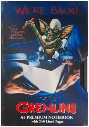 Gremlins: We're Back! - VHS Premium A5 Notebook