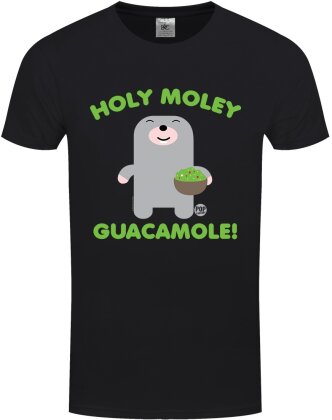 Pop Factory: Holy Moley Guacamole! - Men's Black T-Shirt