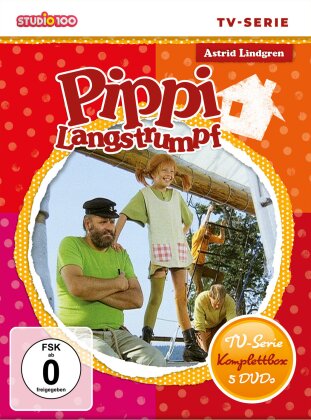 Pippi Langstrumpf - Die komplette Serie (Studio 100, Neuauflage, 5 DVDs)