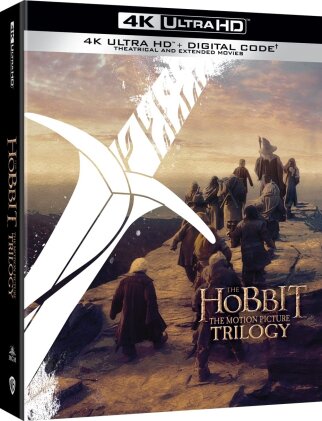 The Hobbit 1-3 - The Motion Picture Trilogy (Extended Edition, Versione Cinema, 6 4K Ultra HDs)