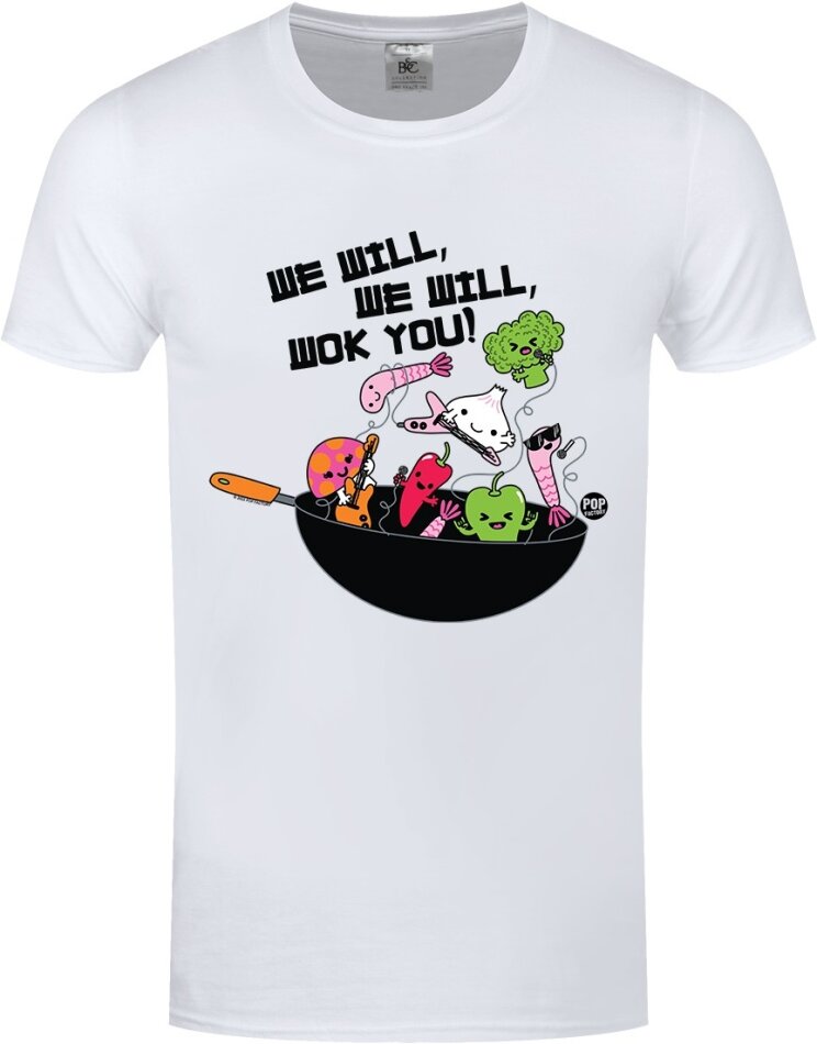 Pop Factory: We Will Wok You - T-Shirt - Grösse M