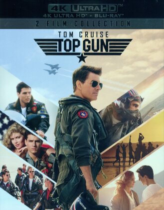 Top Gun: 2 Film Collection - Top Gun / Top Gun: Maverick (2 4K Ultra HDs + 2 Blu-rays)