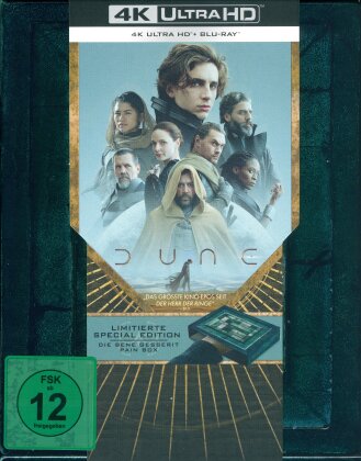 Dune - Part 1 (2021) (Bene Gesserit Pain Box Edition, Limited Special Edition, 4K Ultra HD + Blu-ray)