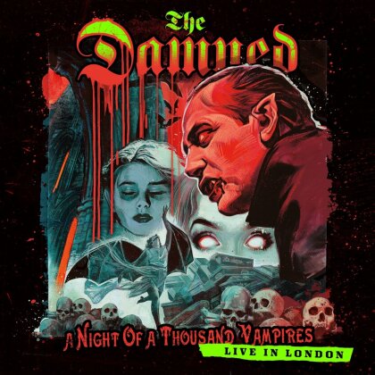 The Damned - Night Of A ThoUSAnd Vampires (Gatefold, Limited Edition, Clear Vinyl, 2 LPs)