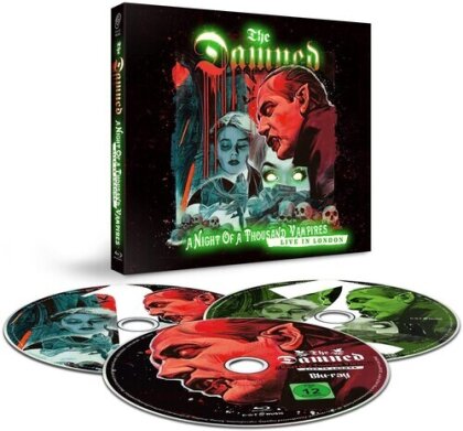 The Damned - A Night Of A Thousand Vampires (2 CDs + Blu-ray)
