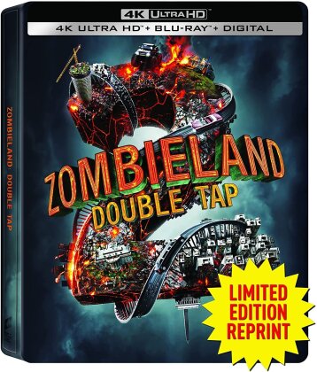 Zombieland 2 - Double Tap (2019) (Édition Limitée, Steelbook, 4K Ultra HD + Blu-ray)