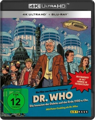 Dr. Who: Die Invasion der Daleks auf der Erde 2150 n. Chr. (4K Ultra HD+Blu-ray) (DE) (1966) (Arthaus, 4K Ultra HD + Blu-ray)