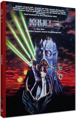 Krull (1983) (Cover A, Wattiert, Edizione Limitata, Mediabook, Blu-ray + DVD)
