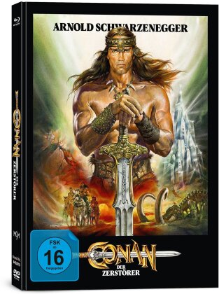 Conan der Zerstörer (1984) (Limited Collector's Edition, Mediabook, Blu-ray + DVD)