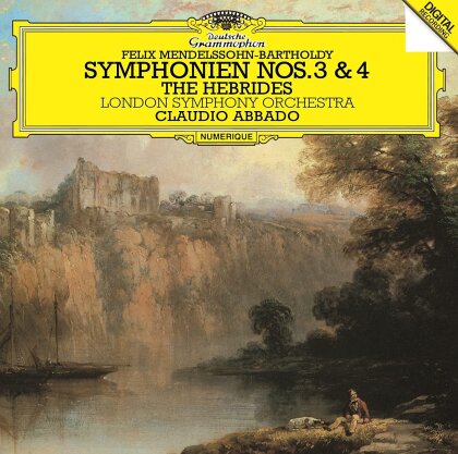 Claudio Abbado, Felix Mendelssohn-Bartholdy (1809-1847) & London Symphony Orchestra - Symphonien Nos. 3 & 4, The Hebrides (Japan Edition, 2022 Reissue)