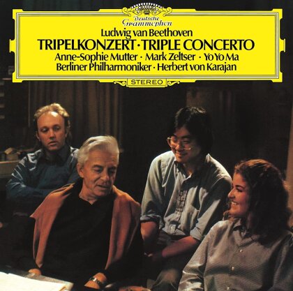 Ludwig van Beethoven (1770-1827), Herbert von Karajan, Anne-Sophie Mutter, Yo-Yo Ma, Mark Zeltser, … - Triple Concerto (Japan Edition, 2022 Reissue)