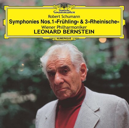 Robert Schumann (1810-1856), Leonard Bernstein (1918-1990) & Wiener Symphoniker - Symphonies Nos. 1 ''Fruhling'' & 3 ''Rheinische'' (Japan Edition)