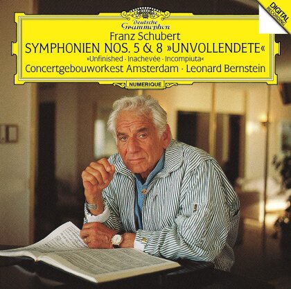 Franz Schubert (1797-1828), Leonard Bernstein (1918-1990) & Concertgeboworkest - Symphonien Nos. 5 & 8 ''Unfinished'' Unvollendete (2022 Reissue, Japan Edition)