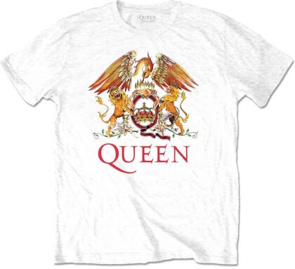 Queen Unisex T-Shirt - Classic Crest (XXXX-Large)