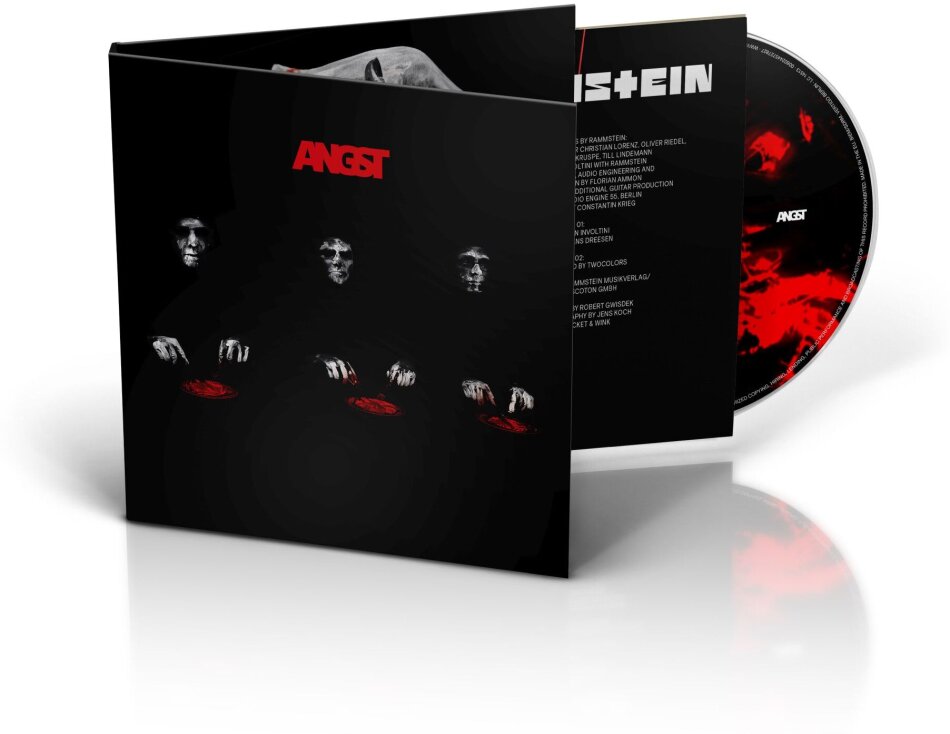 Rammstein - Angst (2 Track Single, 4 Panel Digipack, + Remix by twocolors)