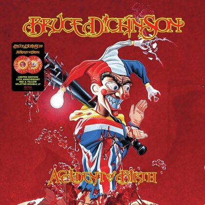 Bruce Dickinson (Iron Maiden) - Accident Of Birth (2022 Reissue, 25th Anniversary Edition, Red & Yellow Splatter Vinyl, 2 LPs)