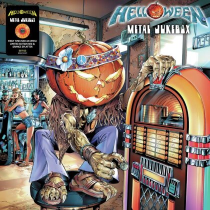 Helloween - Metal Jukebox (2022 Reissue, BMG/Sanctuary, Orange&Red Splatter Vinyl, LP)