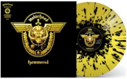 Motörhead - Hammered (2022 Reissue, BMG Rights Management, 20th Anniversary Edition, Gold&Black Splatter Vinyl, LP)