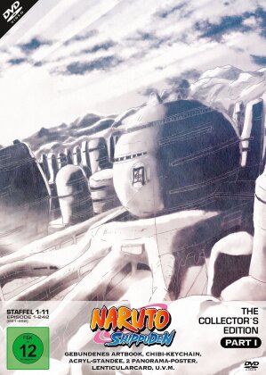 Naruto Shippuden - Part 1: Staffel 1-11 (Collector's Edition, 34 DVD)