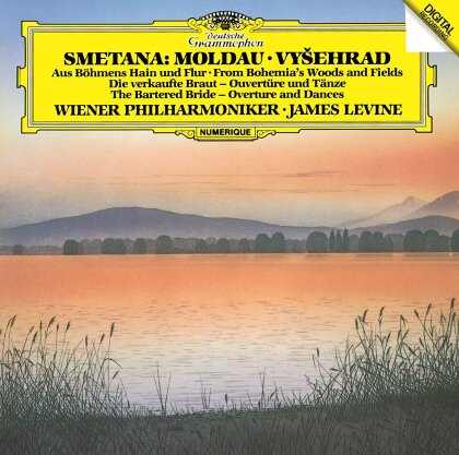 James Levine, Friedrich Smetana (1824-1884) & Wiener Philharmoniker - Moldau / Overture & Dances From Bartered (Japan Edition, 2022 Reissue)
