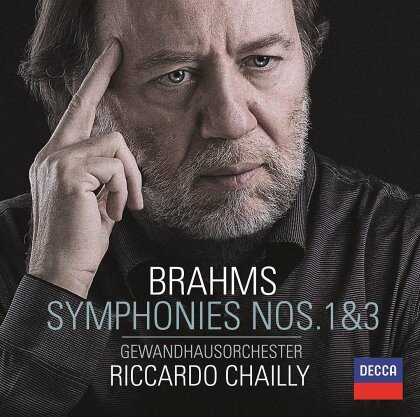 Riccardo Chailly, Johannes Brahms (1833-1897) & Gewandhausorchester - Symphonies 1 & 3 (2022 Reissue, Japan Edition)