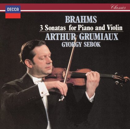 Johannes Brahms (1833-1897), Arthur Grumiaux & Gyorgy Sebok - Violin Sonatas (Japan Edition, 2022 Reissue)