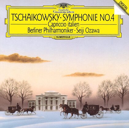 Seiji Ozawa, Peter Iljitsch Tschaikowsky (1840-1893) & Berliner Philharmoniker - Symphony 4 In F Minor Op 36 (2022 Reissue, Japan Edition)
