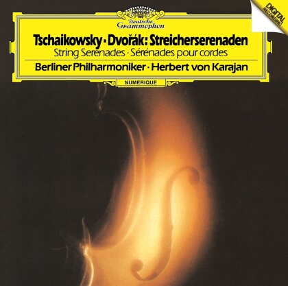 Peter Iljitsch Tschaikowsky (1840-1893), Antonin Dvorák (1841-1904), Herbert von Karajan & Berliner Philharmoniker - Streicherserenaden (2022 Reissue, Japan Edition)