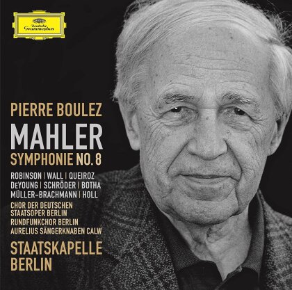 Gustav Mahler (1860-1911), Pierre Boulez (*1925) & Staatskapelle Berlin - Symphony 8 (2022 Reissue, Japan Edition)