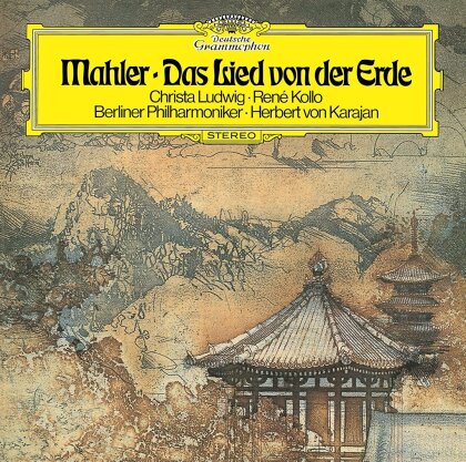 Gustav Mahler (1860-1911), Herbert von Karajan, Christa Ludwig, René Kollo & Berliner Philharmoniker - Das Lied Von Der Erde (2022 Reissue, Japan Edition)