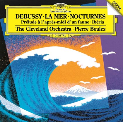 Claude Debussy (1862-1918), Pierre Boulez (*1925) & The Cleveland Orchestra - La Mer, Nocturnes, Prélude à l'après-midi d'un faune - Iberia (Japan Edition, 2022 Reissue)