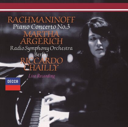 Sergej Rachmaninoff (1873-1943), Riccardo Chailly, Martha Argerich & Radio Symphony Orchestra Berlin - Piano Cto 3 / Tchaikovsky: Piano Cto1 (Japan Edition, 2022 Reissue)