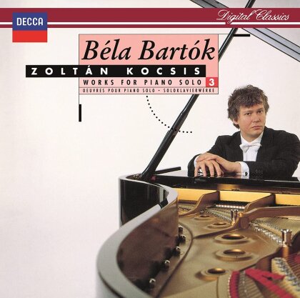 Béla Bartók (1881-1945) & Zoltan Kocsis - Works For Piano Solo 3 - Soloklavierwerke 3 (Japan Edition, 2022 Reissue)